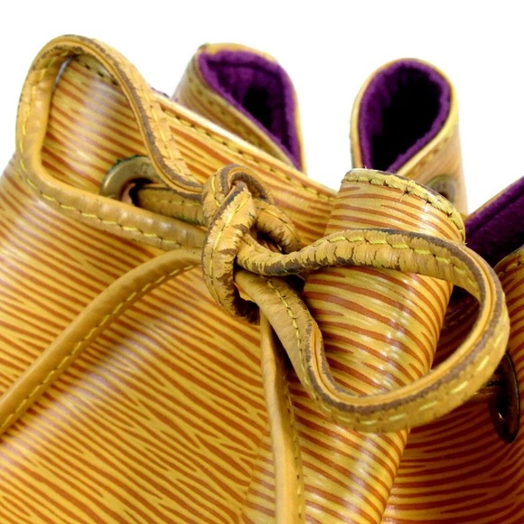 Louis Vuitton Bags Louis Vuitton Epi Mustard Yellow Petite Noe Poshmark